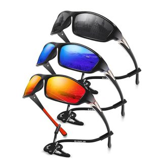 Lentes de sol polarizados deportivos para ciclismo, pesca y conducción