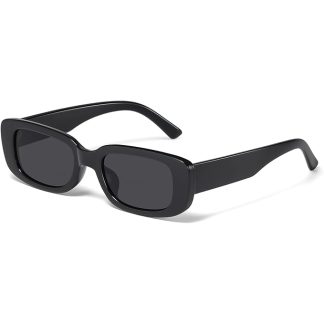 Lentes de sol JASPIN Y2K retro rectangulares
